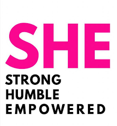 SHE STRONG HUMBLE EMPOWERED