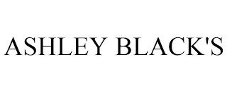 ASHLEY BLACK'S