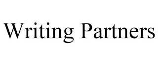 WRITING PARTNERS