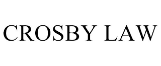 CROSBY LAW