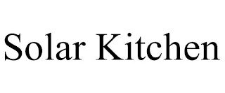 SOLAR KITCHEN