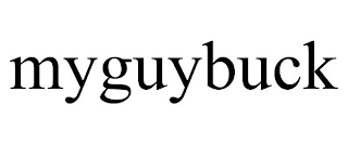 MYGUYBUCK