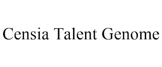 CENSIA TALENT GENOME