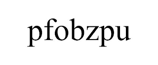 PFOBZPU