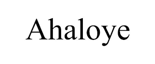 AHALOYE