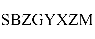 SBZGYXZM