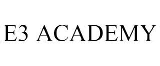 E3 ACADEMY