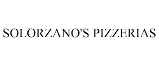 SOLORZANO'S PIZZERIAS