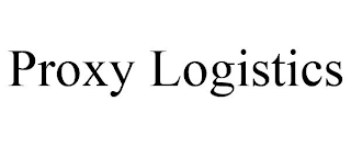 PROXY LOGISTICS