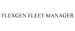 FLEXGEN FLEET MANAGER