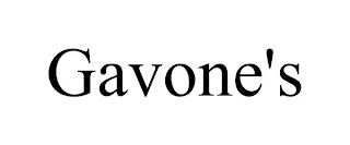 GAVONE'S