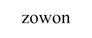 ZOWON