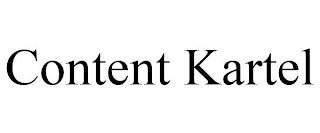 CONTENT KARTEL