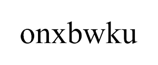 ONXBWKU