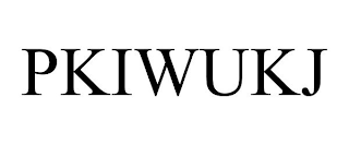 PKIWUKJ