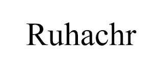 RUHACHR