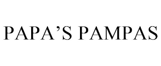 PAPA'S PAMPAS