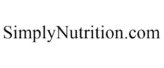 SIMPLYNUTRITION.COM