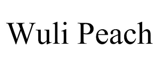 WULI PEACH