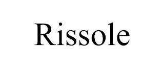 RISSOLE