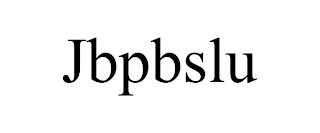 JBPBSLU