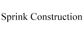 SPRINK CONSTRUCTION