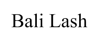 BALI LASH