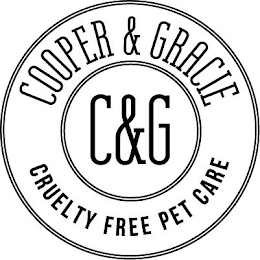 C&G COOPER & GRACIE CRUELTY FREE PET CARE