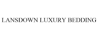 LANSDOWN LUXURY BEDDING