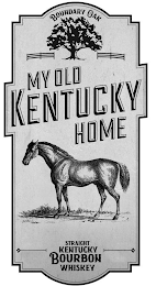 BOUNDARY OAK MY OLD KENTUCKY HOME STRAIGHT KENTUCKY BOURBON WHISKEY