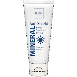 OBAGI MEDICAL SUN SHIELD MINERAL BROAD SPECTRUM SPF 50 SUNSCREEN LOTION