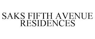 SAKS FIFTH AVENUE RESIDENCES