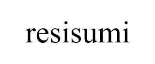 RESISUMI