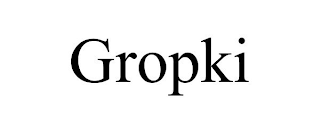 GROPKI
