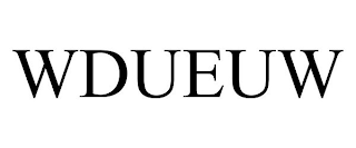 WDUEUW
