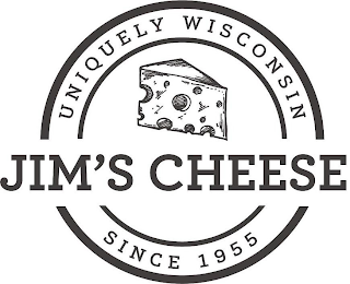 JIM'S CHEESE UNIQUELY WISCONSIN SINCE 1955