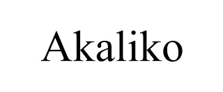 AKALIKO