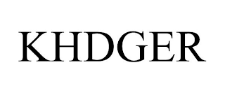 KHDGER