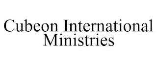 CUBEON INTERNATIONAL MINISTRIES