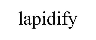 LAPIDIFY