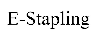 E-STAPLING