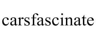 CARSFASCINATE