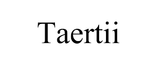 TAERTII