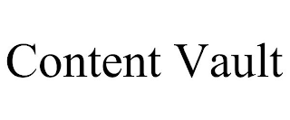 CONTENT VAULT