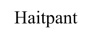 HAITPANT