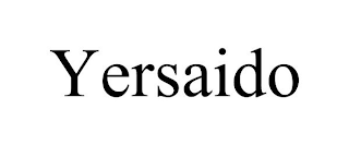 YERSAIDO