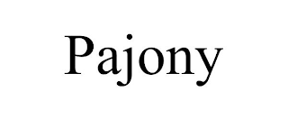 PAJONY