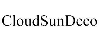 CLOUDSUNDECO