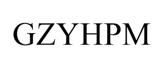 GZYHPM