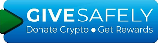 GIVESAFELY DONATE CRYPTO · GET REWARDS